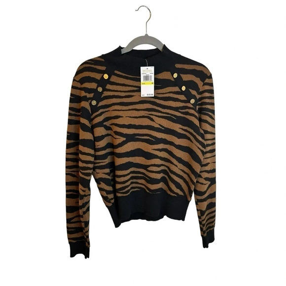 MICHAEL Michael Kors Women’s M Long Sleeve Top - Picture 1 of 12